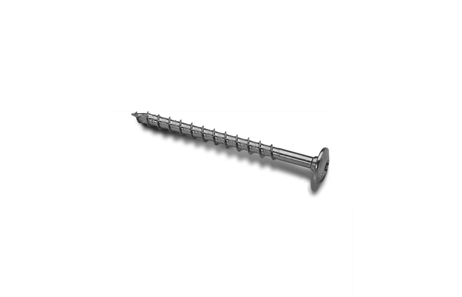 Vis à bois 8x60 mm inox pour crochet