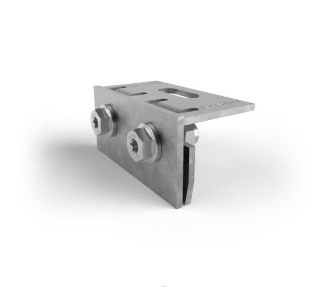Pince Schletter inox A2 pour placage avec joint debout