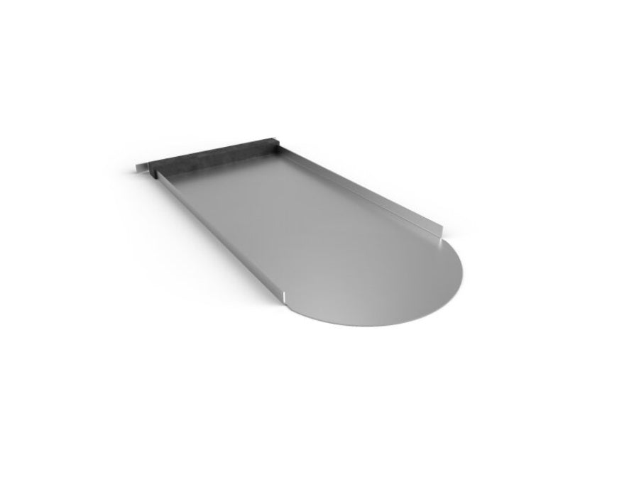 Plaque BEZ 165 mm (Plate Vaudoise) - alu