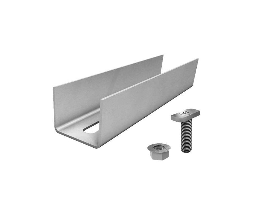 Raccord pour rail de base K2 - alu