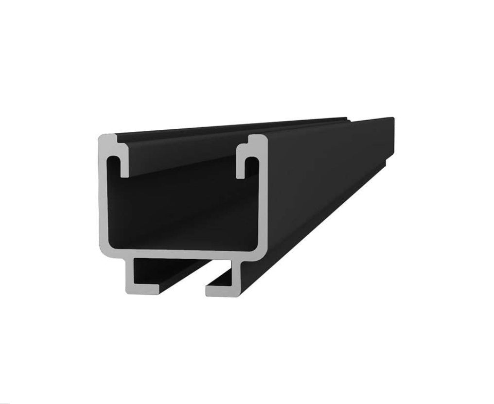 Rail de base K2 SolidRail 37 - noir - 4800 mm
