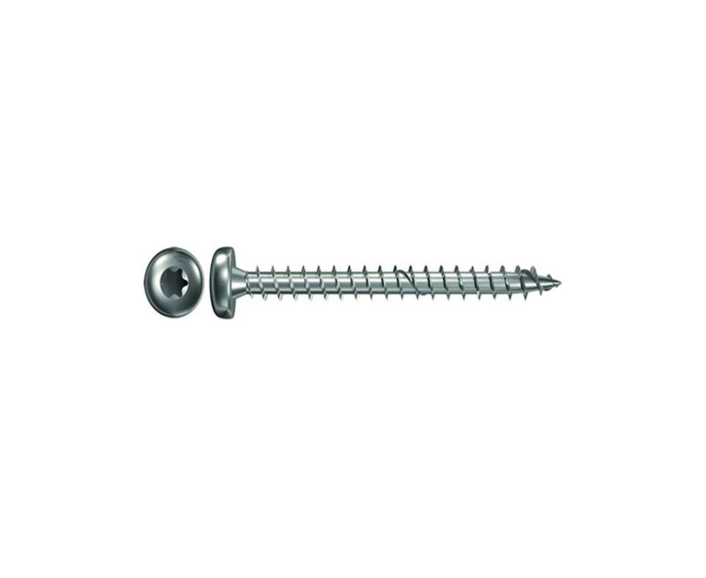 Vis à tête bombée Pan Head, 4 x 35 mm, T20, INOX A2