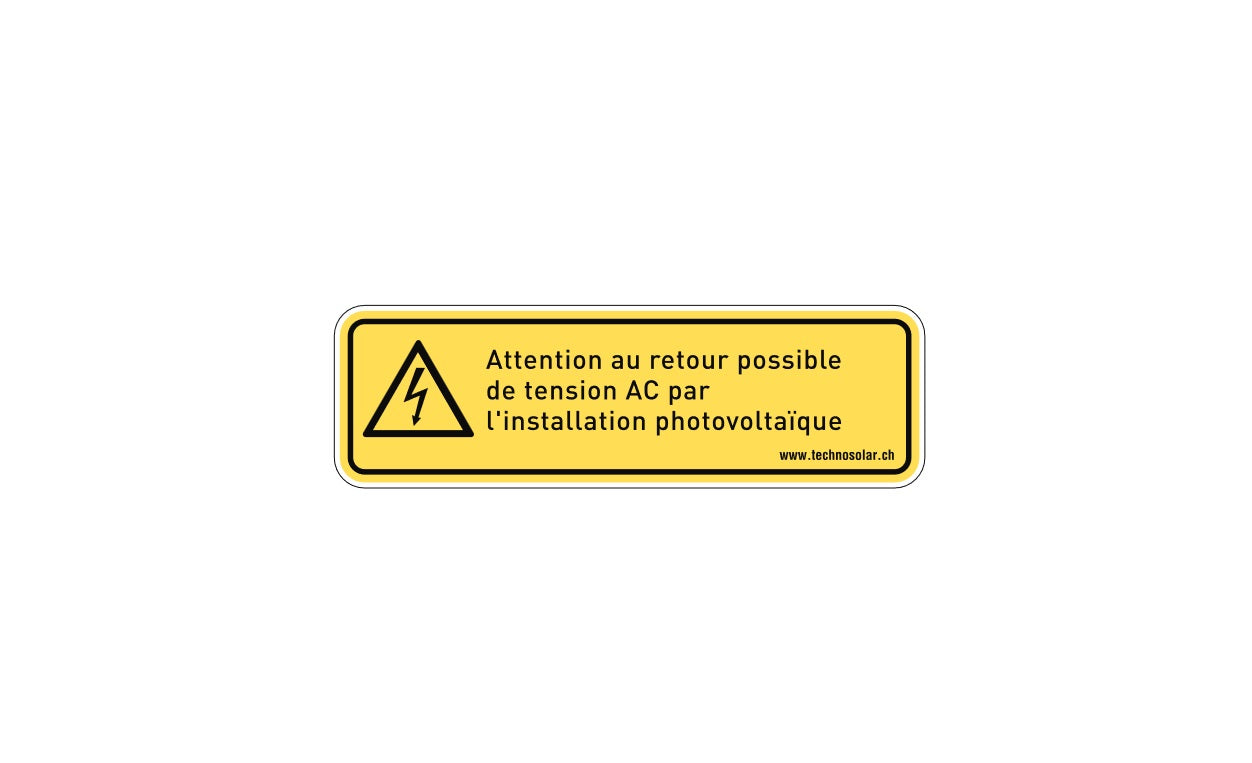 Type 3 "Attention au retour possible .." (15 pièces)