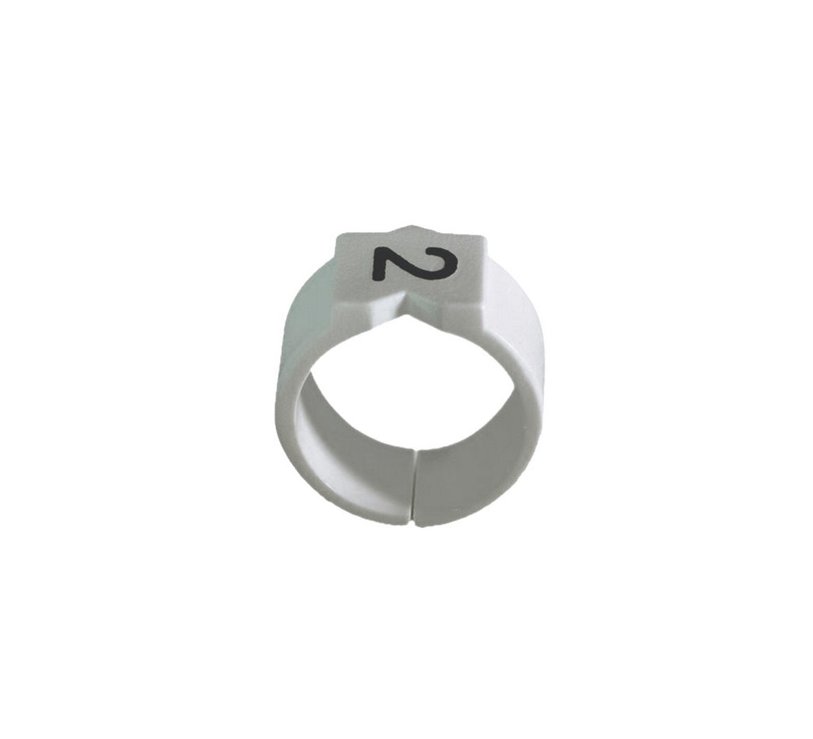 Bague-repères snap STD-12 (6) bc - 30 pces