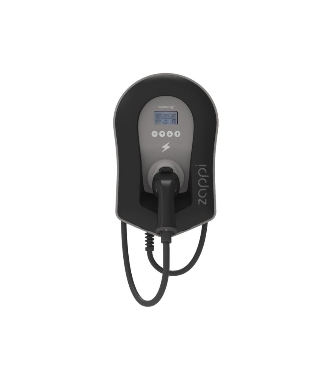 myenergi - zappi Wallbox « H » 22 kW/3ph noire câble